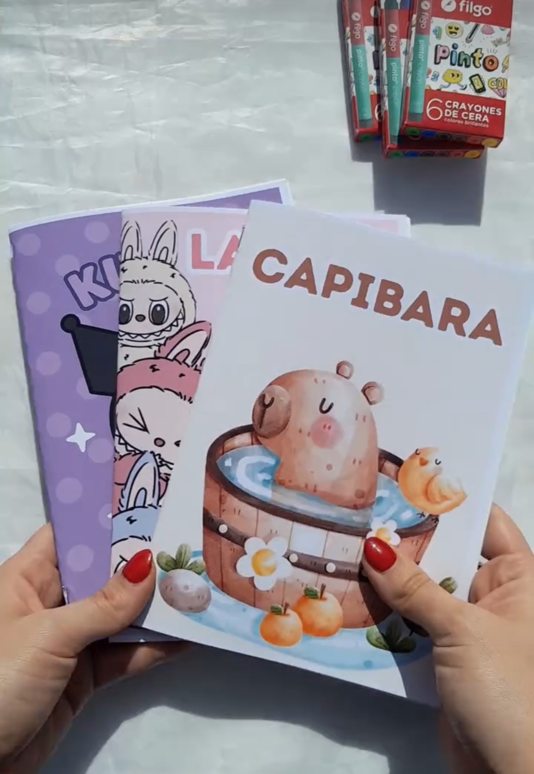 Libritos para pintar